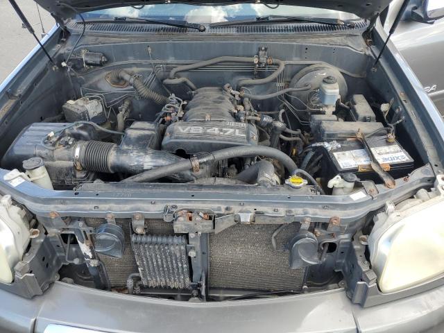 5TBDT44166S511570 - 2006 TOYOTA TUNDRA DOUBLE CAB SR5 GRAY photo 11