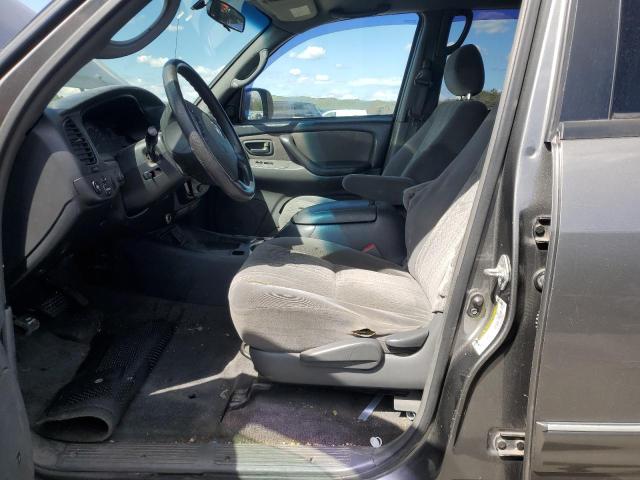 5TBDT44166S511570 - 2006 TOYOTA TUNDRA DOUBLE CAB SR5 GRAY photo 7
