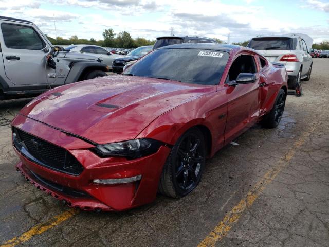 1FA6P8CF1K5147282 - 2019 FORD MUSTANG GT RED photo 1