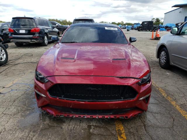 1FA6P8CF1K5147282 - 2019 FORD MUSTANG GT RED photo 5