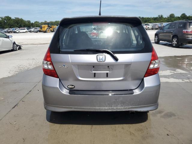 JHMGD38648S069348 - 2008 HONDA FIT SPORT GRAY photo 6