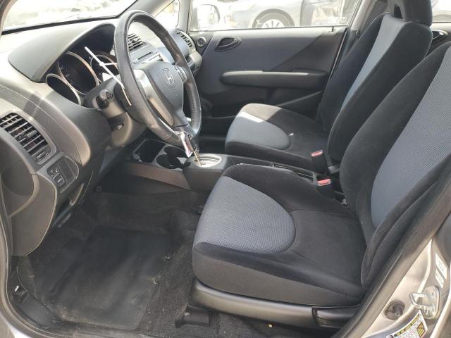 JHMGD38648S069348 - 2008 HONDA FIT SPORT GRAY photo 7