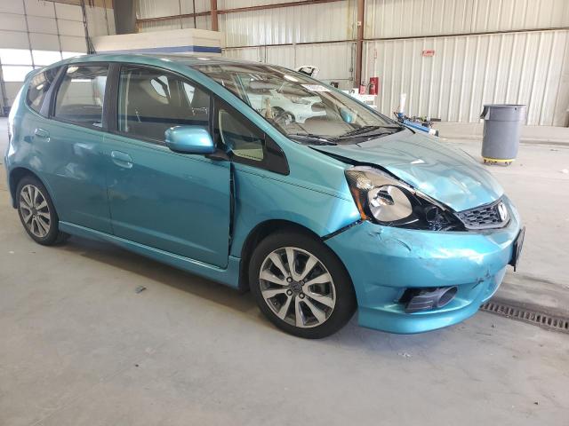 JHMGE8H55DC033299 - 2013 HONDA FIT SPORT 蓝色 照片 4