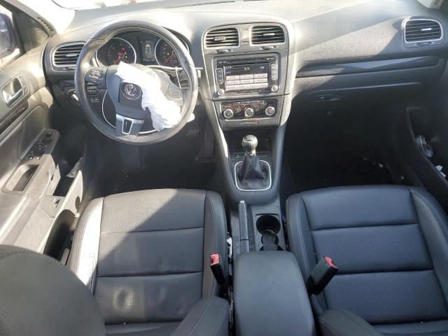 3VWML7AJ3CM606531 - 2012 VOLKSWAGEN JETTA TDI BLACK photo 8