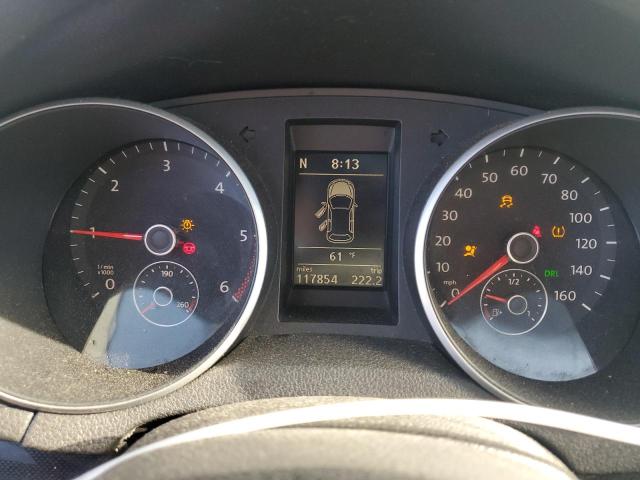 3VWML7AJ3CM606531 - 2012 VOLKSWAGEN JETTA TDI BLACK photo 9