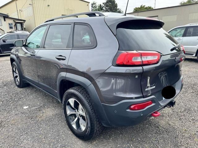 1C4PJMBX0JD600413 - 2018 JEEP CHEROKEE TRAILHAWK GRAY photo 3