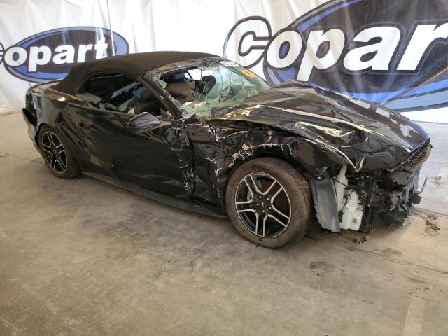 1FATP8UH8M5105164 - 2021 FORD MUSTANG BLACK photo 4