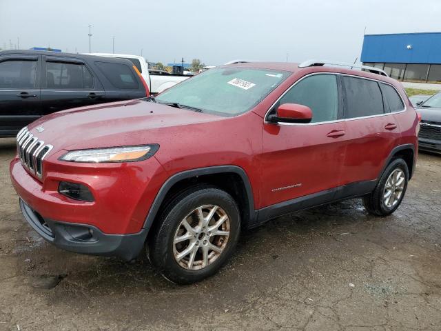 1C4PJMCB5FW505490 - 2015 JEEP CHEROKEE LATITUDE BURGUNDY photo 1