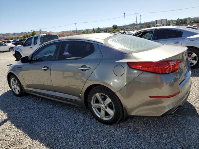 5XXGM4A74EG283997 - 2014 KIA OPTIMA LX GRAY photo 2