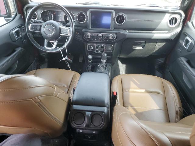 1C4JJXP64MW787316 - 2021 JEEP WRANGLER U SAHARA 4XE RED photo 8