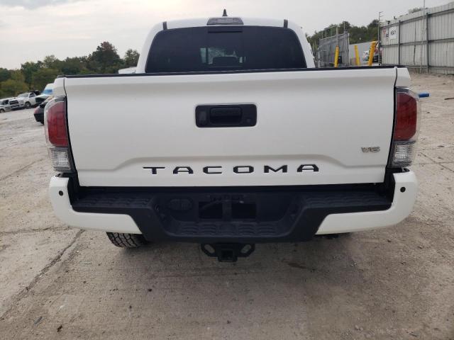 5TFCZ5AN9MX265863 - 2021 TOYOTA TACOMA DOUBLE CAB WHITE photo 6