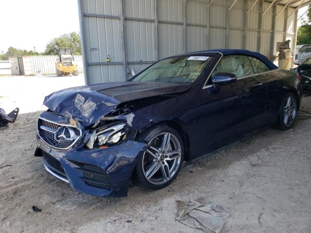 WDD1K6HB2KF112649 - 2019 MERCEDES-BENZ E 450 BLUE photo 1