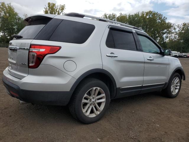 1FM5K8D85FGB78139 - 2015 FORD EXPLORER XLT SILVER photo 3