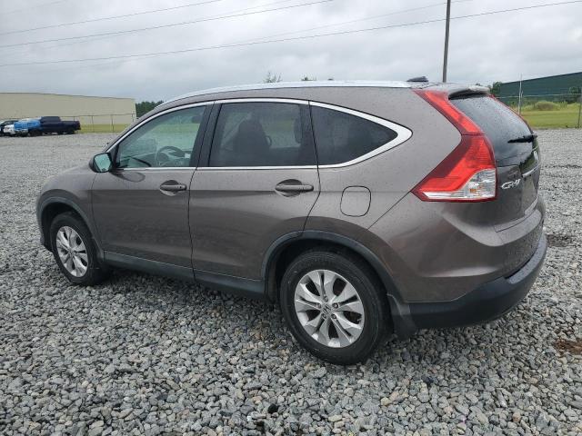 5J6RM3H7XCL000762 - 2012 HONDA CR-V EXL GRAY photo 2