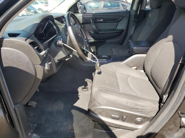 1GNKRGKD3HJ167862 - 2017 CHEVROLET TRAVERSE LT BLACK photo 7