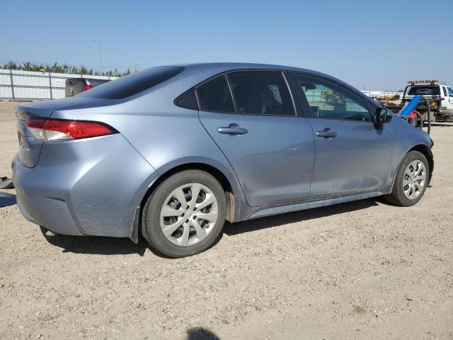 5YFBPMBE4MP262782 - 2021 TOYOTA COROLLA LE GRAY photo 3