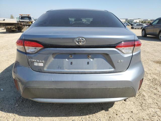 5YFBPMBE4MP262782 - 2021 TOYOTA COROLLA LE GRAY photo 6