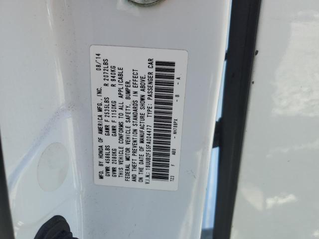 19UUB2F55FA004477 - 2015 ACURA TLX TECH 白色 照片 13