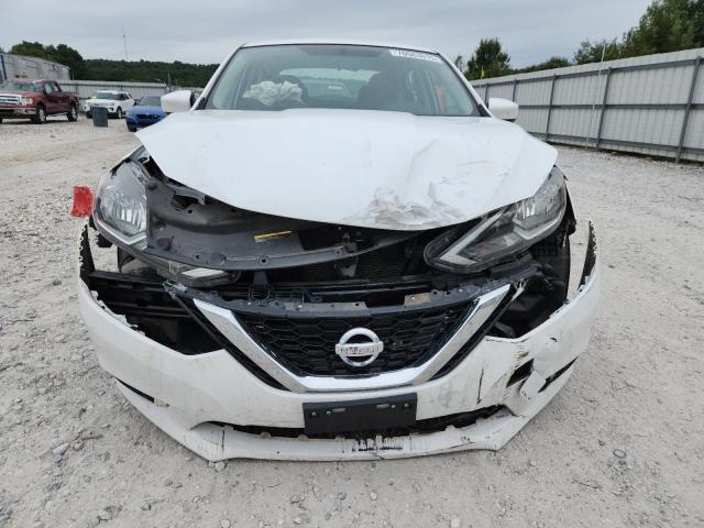 3N1AB7AP6KY308742 - 2019 NISSAN SENTRA S WHITE photo 5