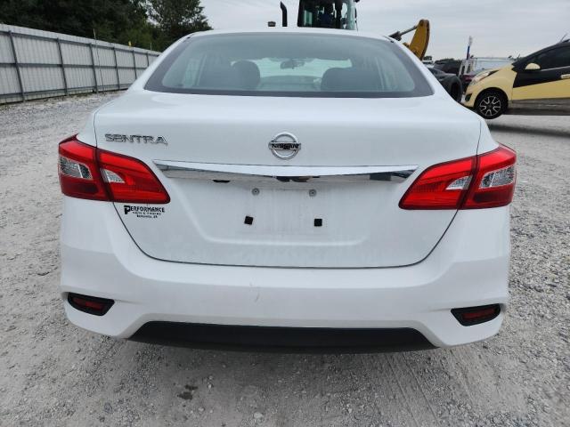 3N1AB7AP6KY308742 - 2019 NISSAN SENTRA S WHITE photo 6