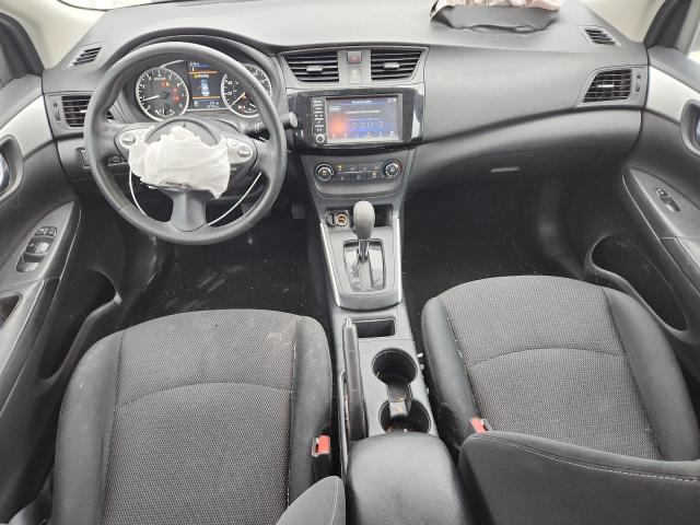 3N1AB7AP6KY308742 - 2019 NISSAN SENTRA S WHITE photo 8