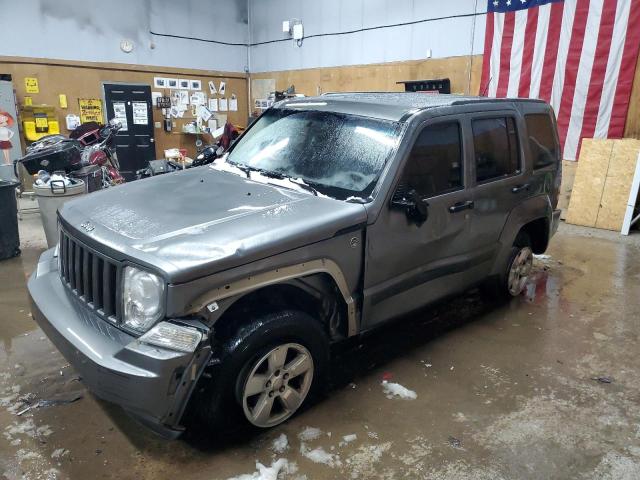 1C4PJMAKXCW126418 - 2012 JEEP LIBERTY SPORT GRAY photo 1