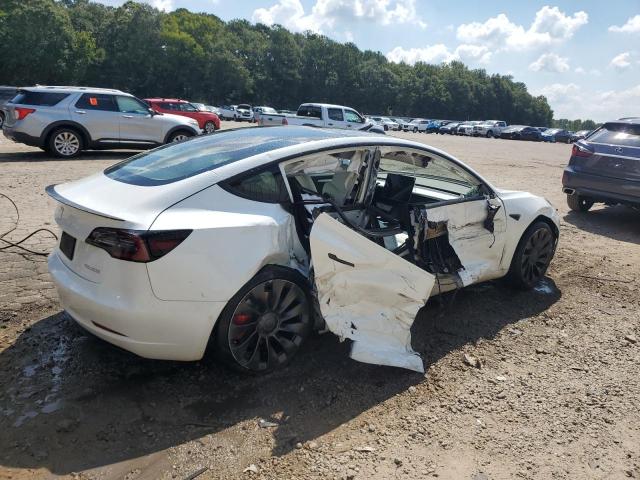 5YJ3E1EC6MF045037 - 2021 TESLA MODEL 3 WHITE photo 3