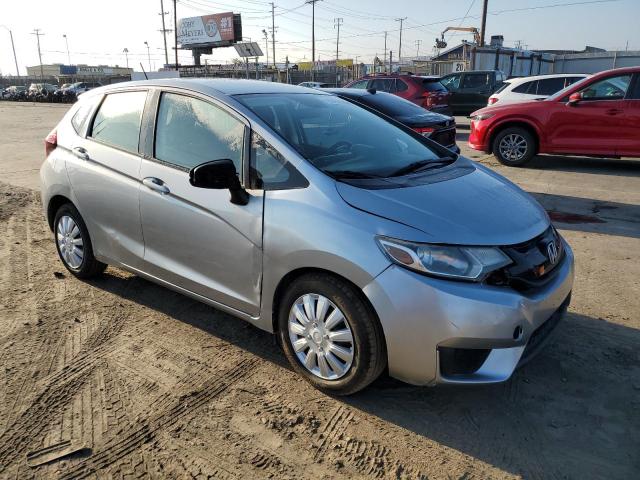 JHMGK5H57HS020752 - 2017 HONDA FIT LX SILVER photo 4