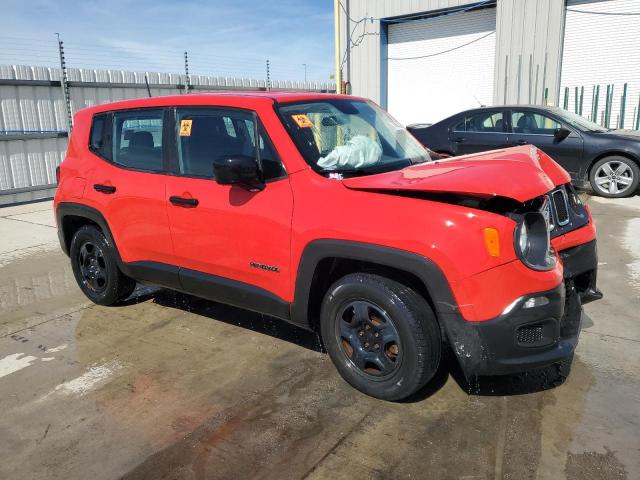 ZACCJAAT1FPB46788 - 2015 JEEP RENEGADE SPORT RED photo 4