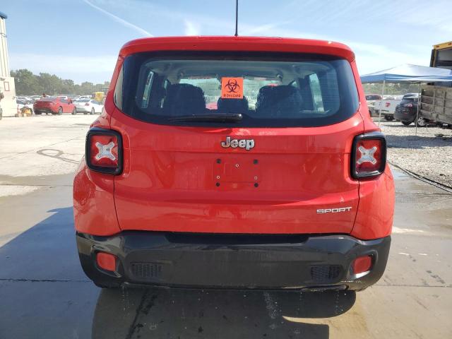 ZACCJAAT1FPB46788 - 2015 JEEP RENEGADE SPORT RED photo 6