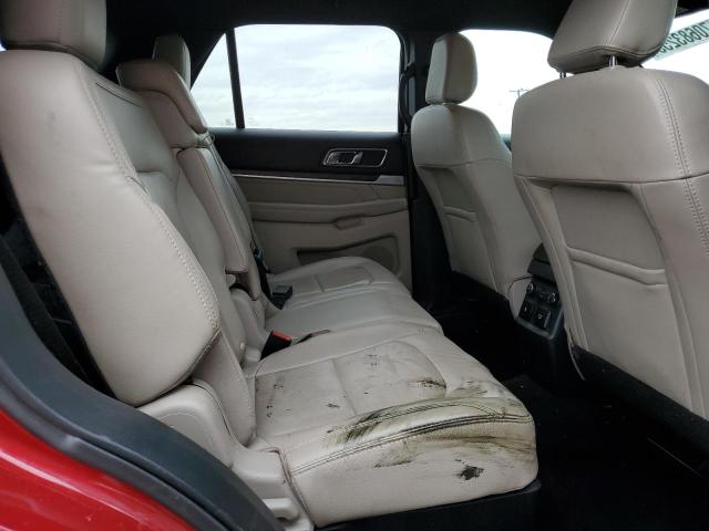1FM5K7FH8JGC91048 - 2018 FORD EXPLORER LIMITED RED photo 11