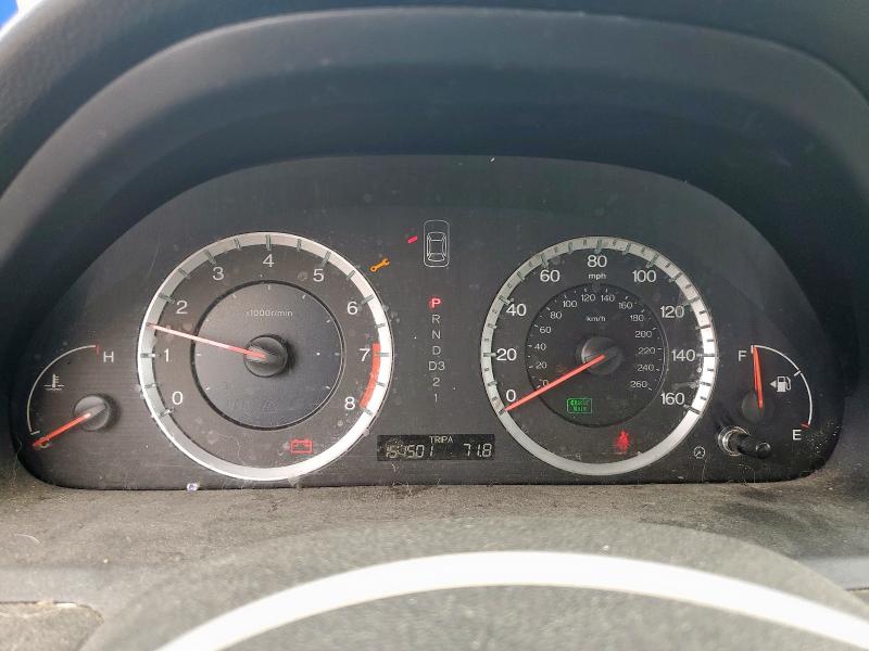 1HGCP26479A192833 - 2009 HONDA ACCORD LXP SILVER photo 9