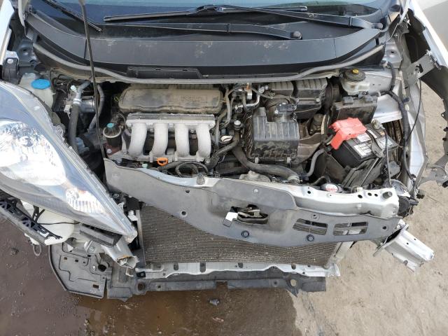 JHMGE8H31CS001050 - 2012 HONDA FIT SILVER photo 11