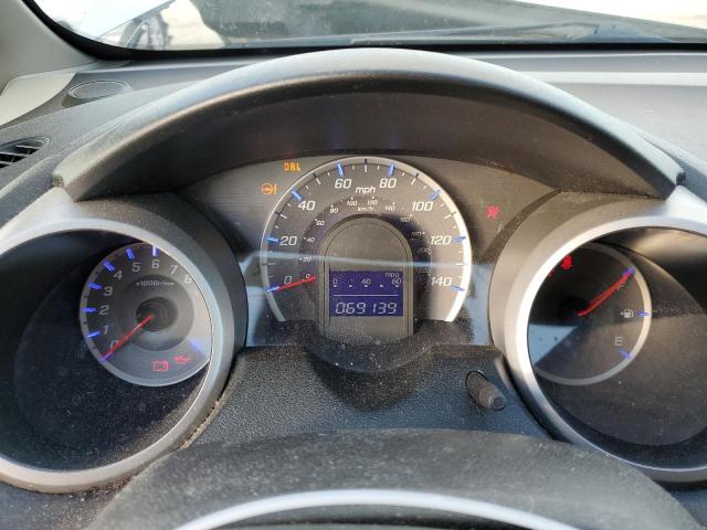 JHMGE8H31CS001050 - 2012 HONDA FIT SILVER photo 9