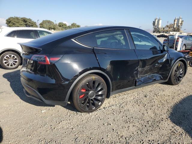7SAYGDEF5NF407097 - 2022 TESLA MODEL Y BLACK photo 3