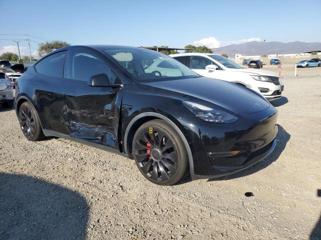 7SAYGDEF5NF407097 - 2022 TESLA MODEL Y BLACK photo 4