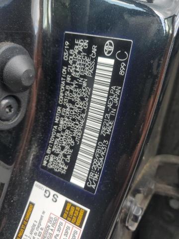 JTDEPRAE4LJ024722 - 2020 TOYOTA COROLLA LE BLACK photo 12