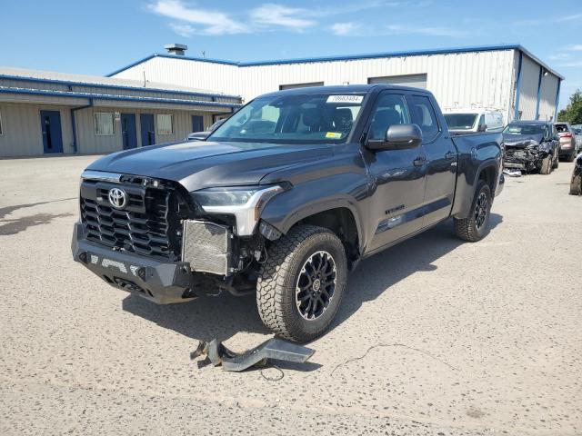 5TFLA5DA2NX013101 - 2022 TOYOTA TUNDRA DOUBLE CAB SR GRAY photo 1