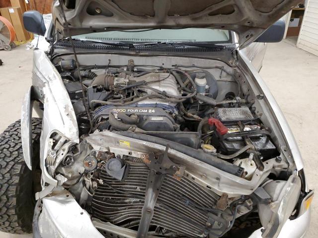 5TEHN72N84Z325510 - 2004 TOYOTA TACOMA DOUBLE CAB SILVER photo 11