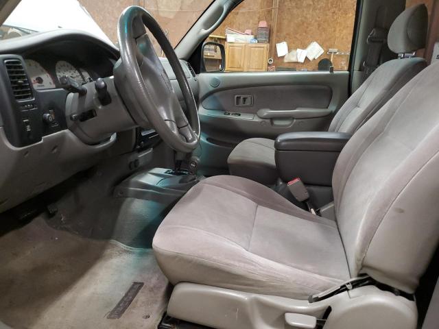 5TEHN72N84Z325510 - 2004 TOYOTA TACOMA DOUBLE CAB SILVER photo 7