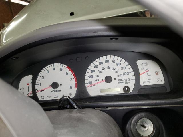 5TEHN72N84Z325510 - 2004 TOYOTA TACOMA DOUBLE CAB SILVER photo 9