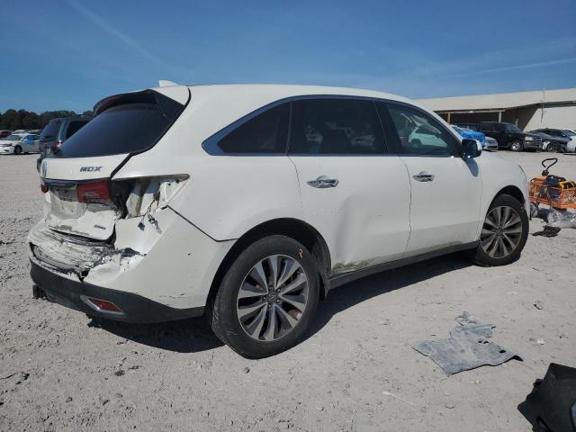 5FRYD4H48EB018677 - 2014 ACURA MDX TECHNOLOGY WHITE photo 3