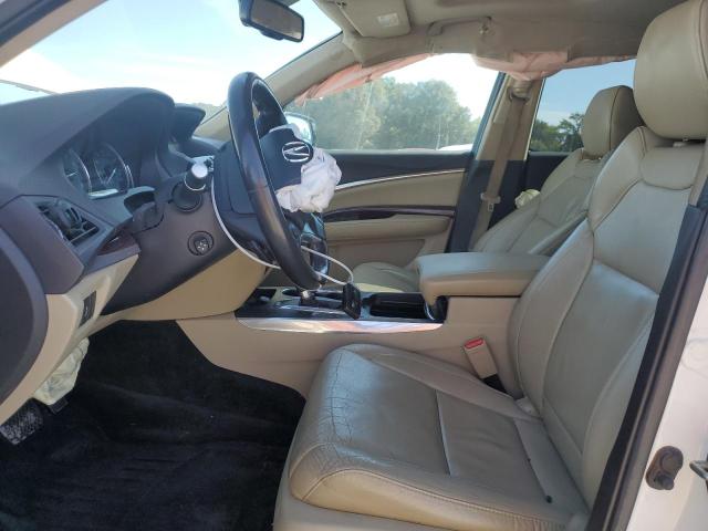 5FRYD4H48EB018677 - 2014 ACURA MDX TECHNOLOGY WHITE photo 7