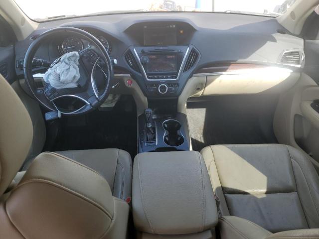 5FRYD4H48EB018677 - 2014 ACURA MDX TECHNOLOGY WHITE photo 8