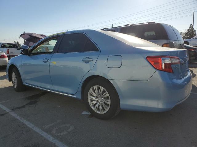 4T1BF1FK5CU580490 - 2012 TOYOTA CAMRY BASE BLUE photo 2