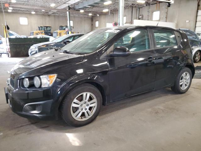 1G1JA6SH1C4117275 - 2012 CHEVROLET SONIC LS BLACK photo 1