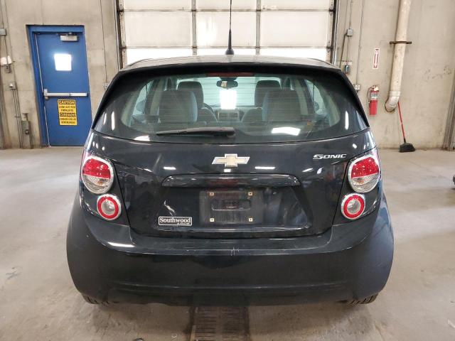 1G1JA6SH1C4117275 - 2012 CHEVROLET SONIC LS BLACK photo 6