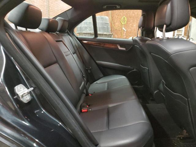 WDDGF8BB5CR200436 - 2012 MERCEDES-BENZ C 300 4MATIC BLACK photo 10