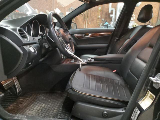 WDDGF8BB5CR200436 - 2012 MERCEDES-BENZ C 300 4MATIC BLACK photo 7