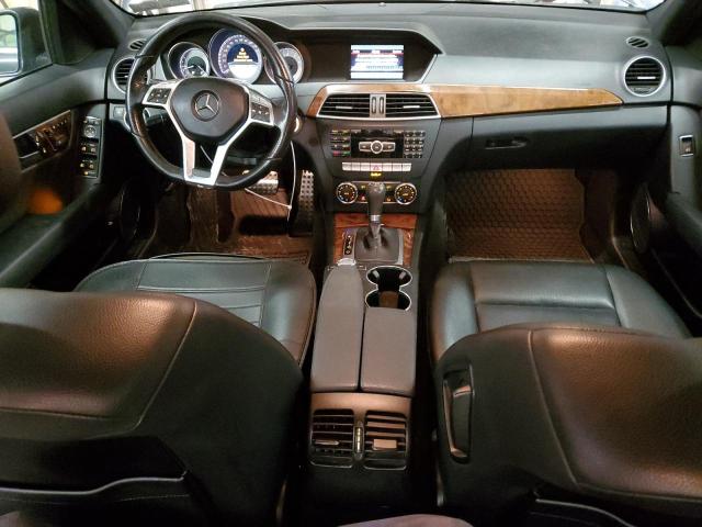 WDDGF8BB5CR200436 - 2012 MERCEDES-BENZ C 300 4MATIC BLACK photo 8
